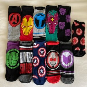 Boys’ Avengers Socks (Large)